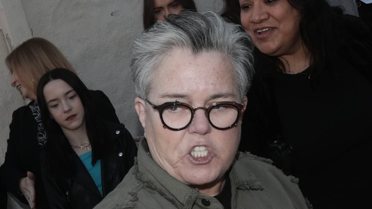 'Angry' Rosie O'Donnell unleashes foul-mouthed fury at Diddy verdict and blames jury for not 'believing women'