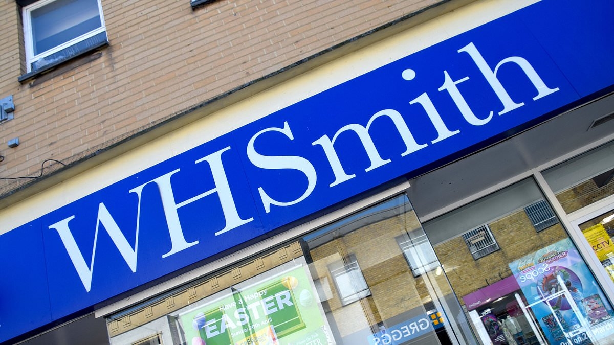First newly branded WHSmith is unveiled after it was revealed iconic name would vanish from British high streets