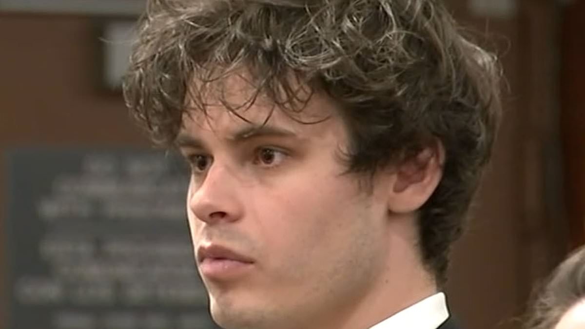 Shamed face of 'speeding' BMW driver who killed four female students in Malibu horror crash