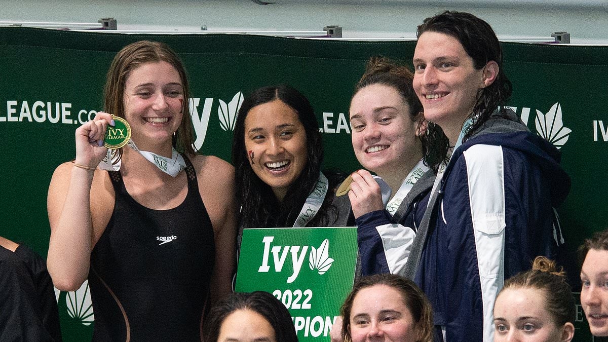 EXCLUSIVE Lia Thomas' teammate reveals 'sexual harassment' she endured during 'topless' locker room showers with trans swimmer