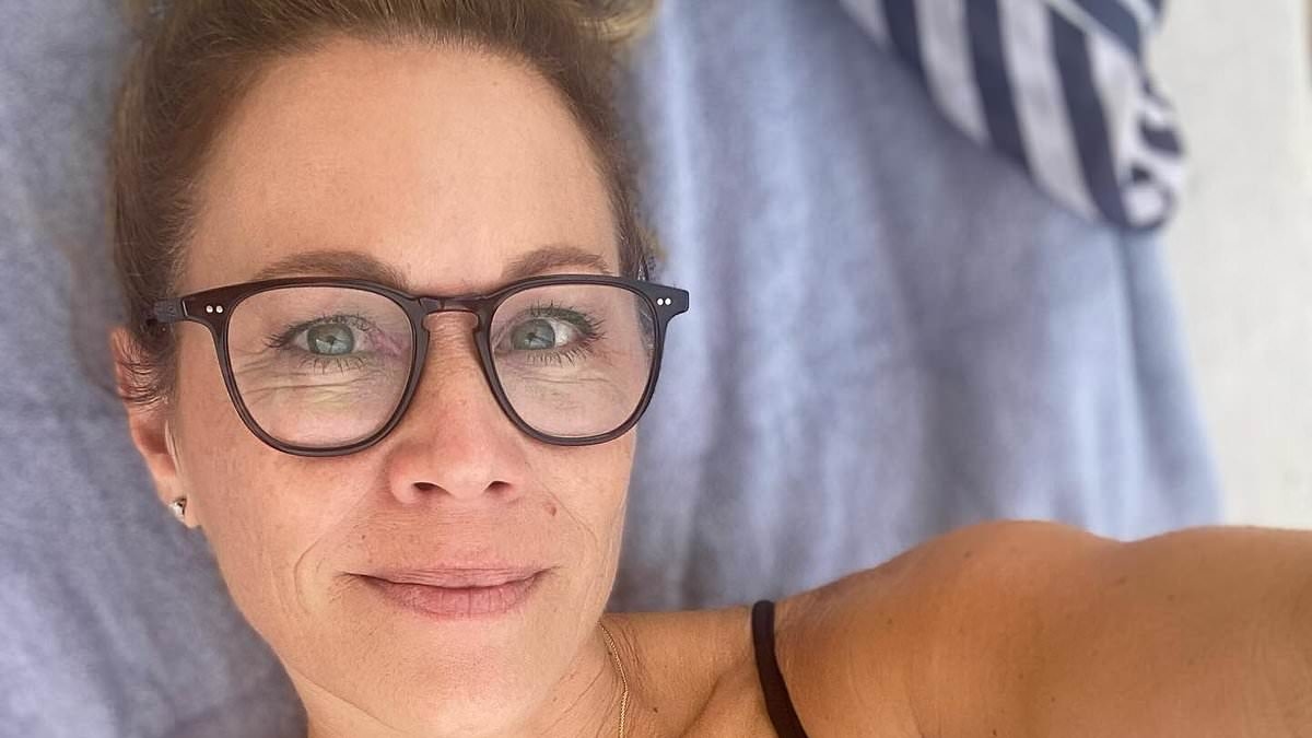 Remember her? Vince Colosimo's ex-wife Jane Hall, 54, shows off her incredible figure in a bikini as she enjoys her new career