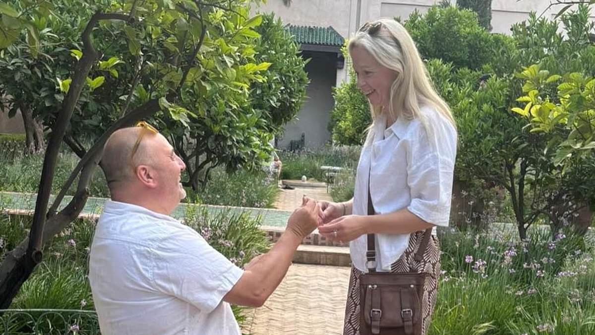 Wynne Evans sparks fears he's split from new fiancée Liz Brookes after unfollowing her and deleting engagement Instagram post
