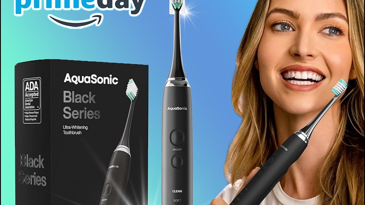The internet's favorite whitening toothbrush is 40% off for Prime Day - shoppers say it gave them ‘whiter teeth in DAYS!'