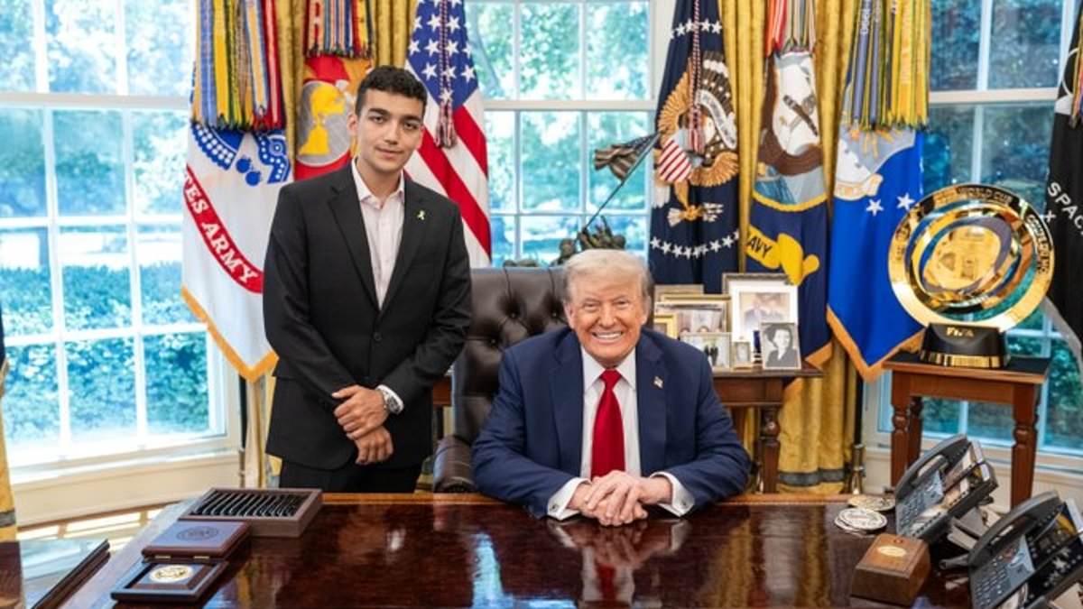 Melania joins Donald Trump in welcoming Gaza hostage Edan Alexander to the White House