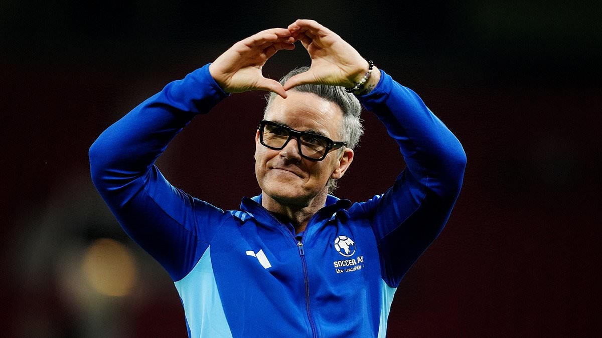 Robbie Williams 'nominated for a knighthood' after donating incredible amount to charities