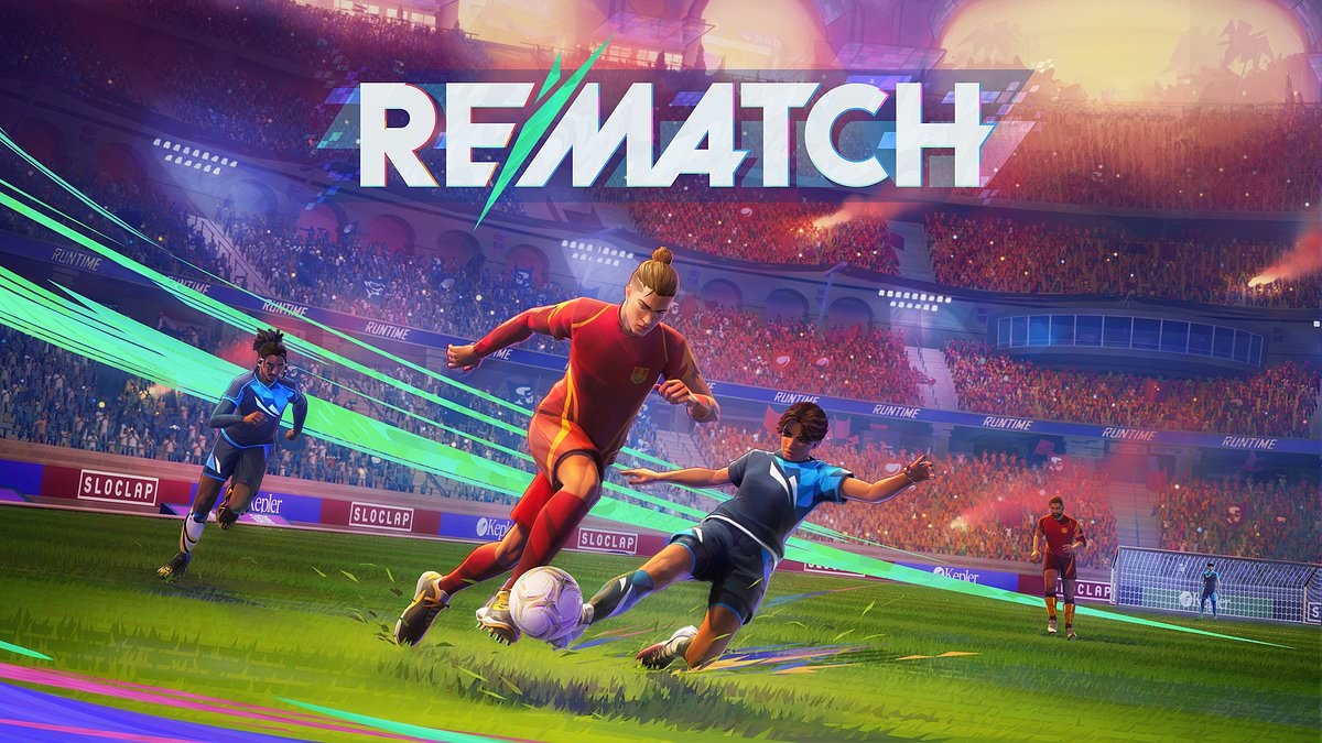 PETER HOSKIN reviews Rematch: Part cartoon, part fashion shoot, it's blissfully free of sponsorship deals, extra credit card payments... and best of all, there's no Cristiano Ronaldo