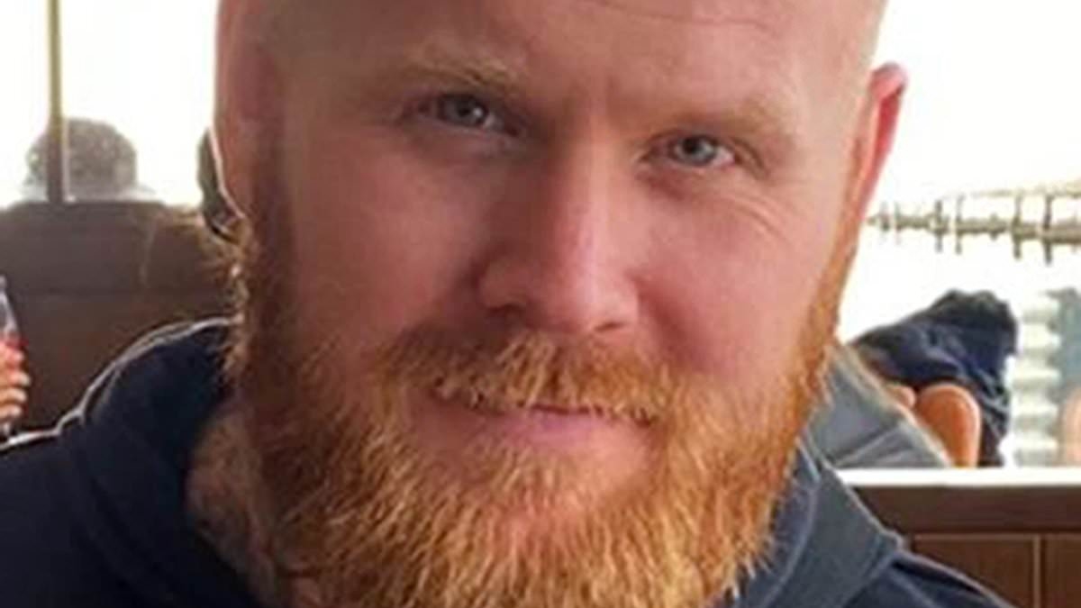 Chilling moment hi-vis gunman shoots father-of-three dead outside gym 'for exposing illicit prison affair'