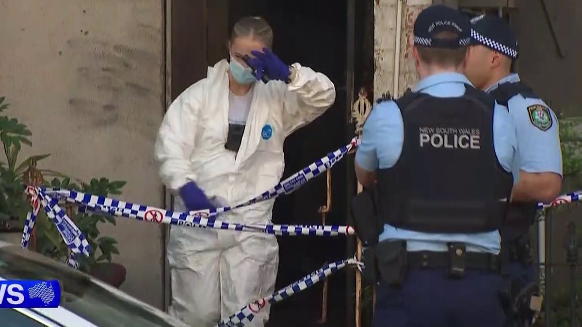 Chilling new details emerge after the decomposed bodies of two men were found inside a Surry Hills inner-city terrace