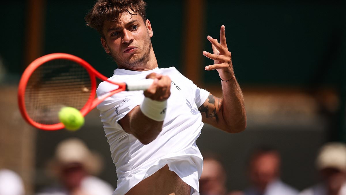 Revealed: Wimbledon star is KICKED OUT of his accommodation mid-tournament and is in a race against time to find a new home