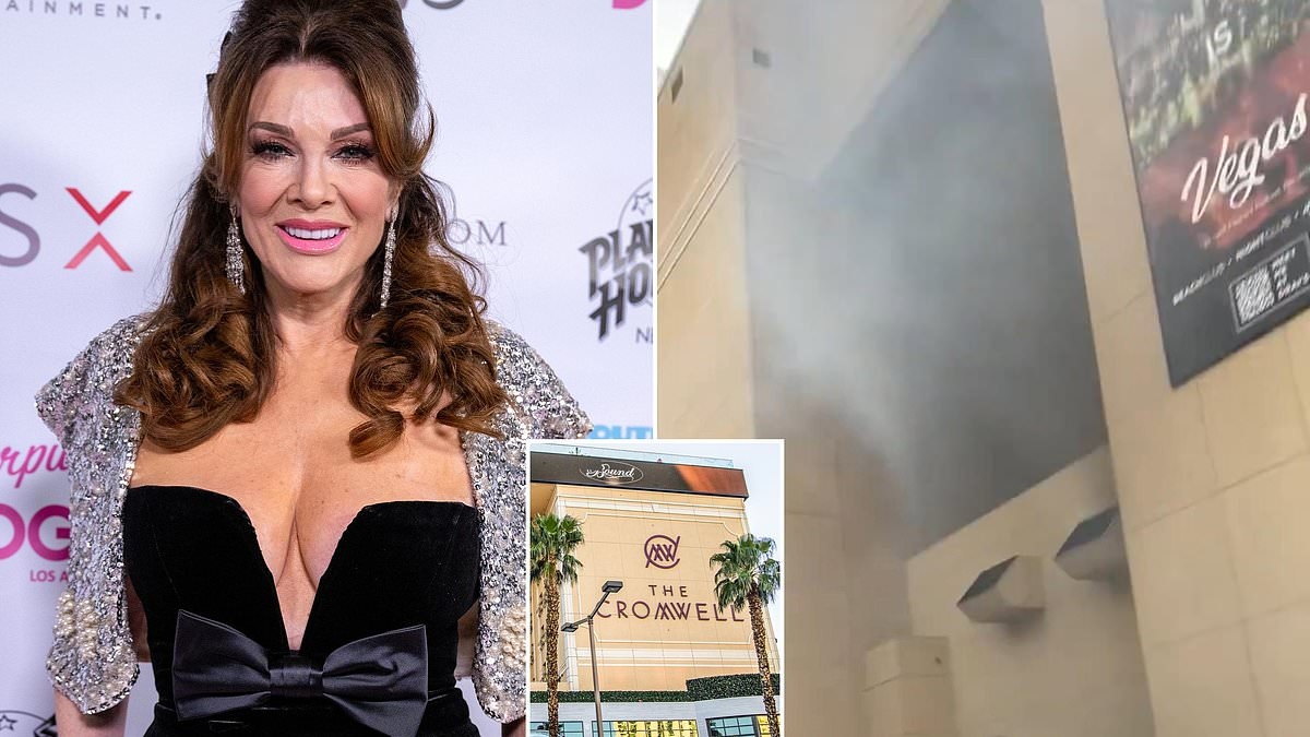 Lisa Vanderpump horror as her future Vegas hotel catches on FIRE in wild incident