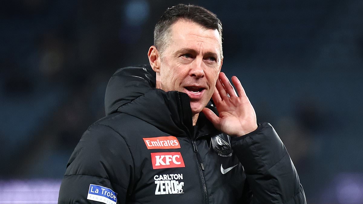 Why Collingwood coach Craig McRae feels sorry for Michael Voss - 'guy I've got enormous love and support for'