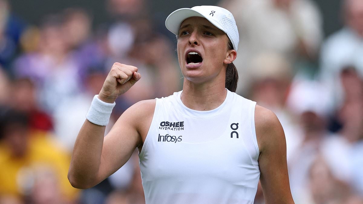 Iga Swiatek dishes out cold revenge on Danielle Collins as long-running ‘fake' feud fuels a ruthless Wimbledon masterclass, writes RIATH AL-SAMARRAI