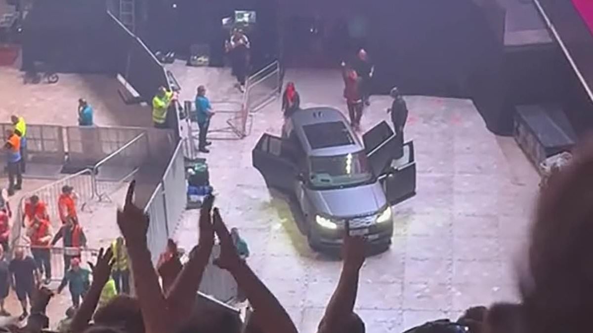 At least he didn't look back in anger! Liam Gallagher fled stadium after Oasis' Cardiff tour opener while Noel was still on stage - and they're staying in separate hotels 20 miles apart