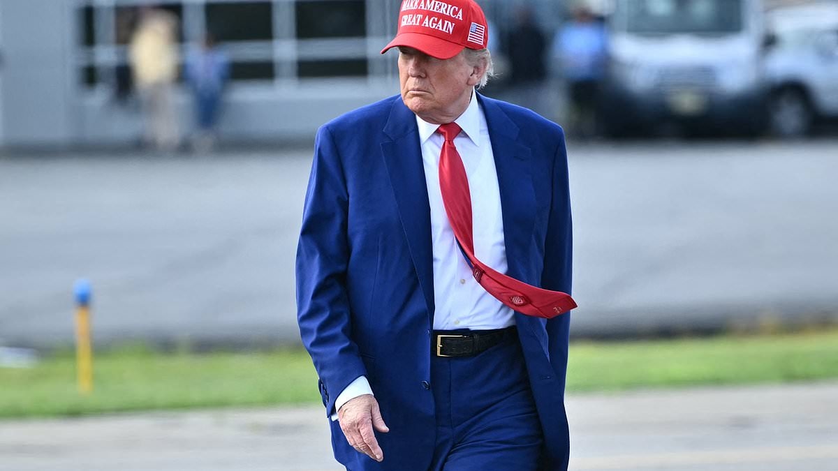 BREAKING NEWS Fighter jet scrambles to intercept plane in Bedminster flying too close to where Trump is spending weekend