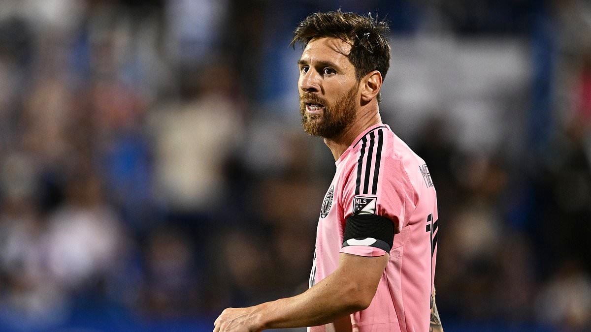 Lionel Messi left red-faced as rare blunder costs Inter Miami a goal... before he makes up for it perfectly