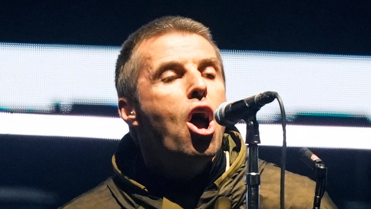 Oasis fan rages as she shares clip of dozens of concert goers SAT DOWN during Cardiff night two and quips: 'This is who you lost your ticket to!'