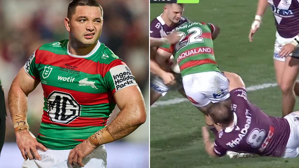 Heartbreak as luckless Rabbitohs star suffers huge blow on his return from injury and here's why footy fans are filthy about it