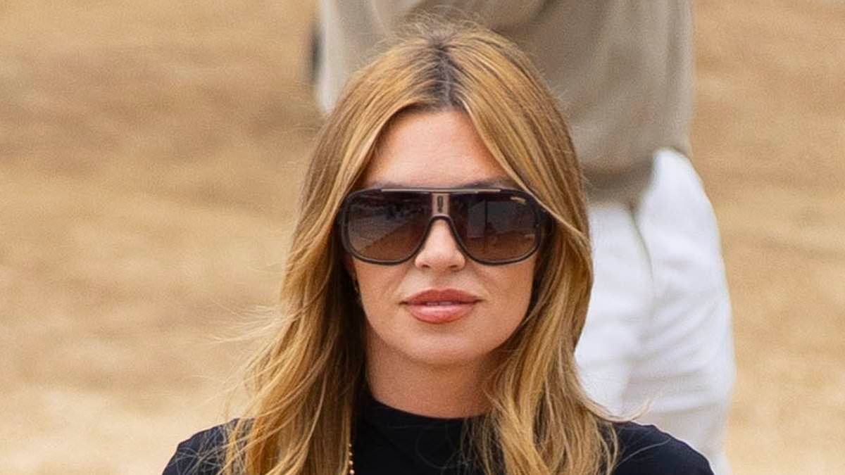 Glam Abbey Clancy takes her children to watch Sabrina Carpenter perform at British Summer Time in Hyde Park