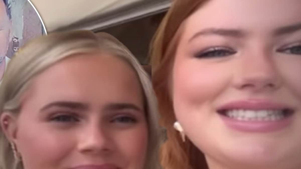 Brian McFadden's daughters Molly, 23, and Lilly-Sue, 22, share fun behind-the-scenes glimpse at their dad's wedding after he tied the knot with Danielle Parkinson