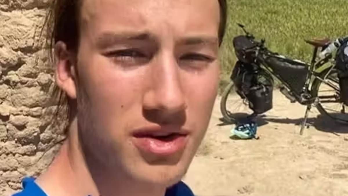 French cyclist, 18, vanishes on trip through Iran and hasn't been heard from in weeks
