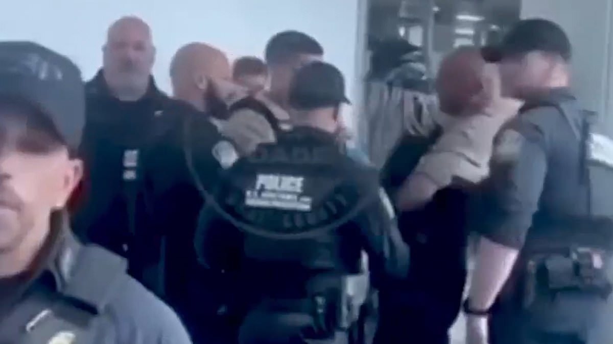 Famous rapper is handcuffed and arrested while trying to board a flight in Miami