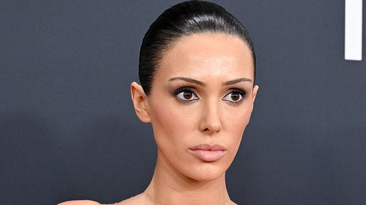 Kanye West's wife Bianca Censori puts on eye-popping display in plunging bodysuit for racy snaps