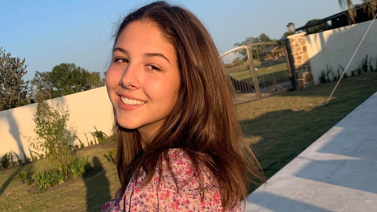 Haunting final text message of missing Texas flood victim, 21, moments before the house she was staying in with friends was washed away at 4am