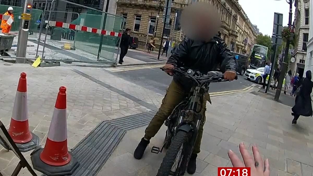The souped-up e-bikes terrorising British cities: Cycles are illegally modified to go 70MPH around the streets, injuring pedestrians and unleashing chaos
