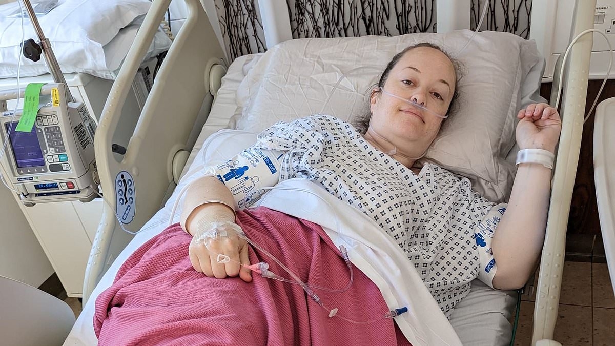 Pregnant woman who suffered common exercise injury horrified to learn she has 'golf ball sized tumour' which will kill her