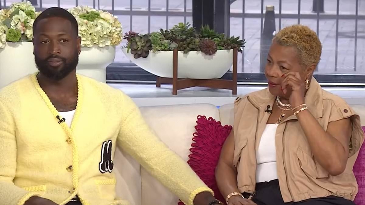 Dwyane Wade's mom praises NBA legend son for getting her through prison time... and for 'embracing' his transgender daughter, 18