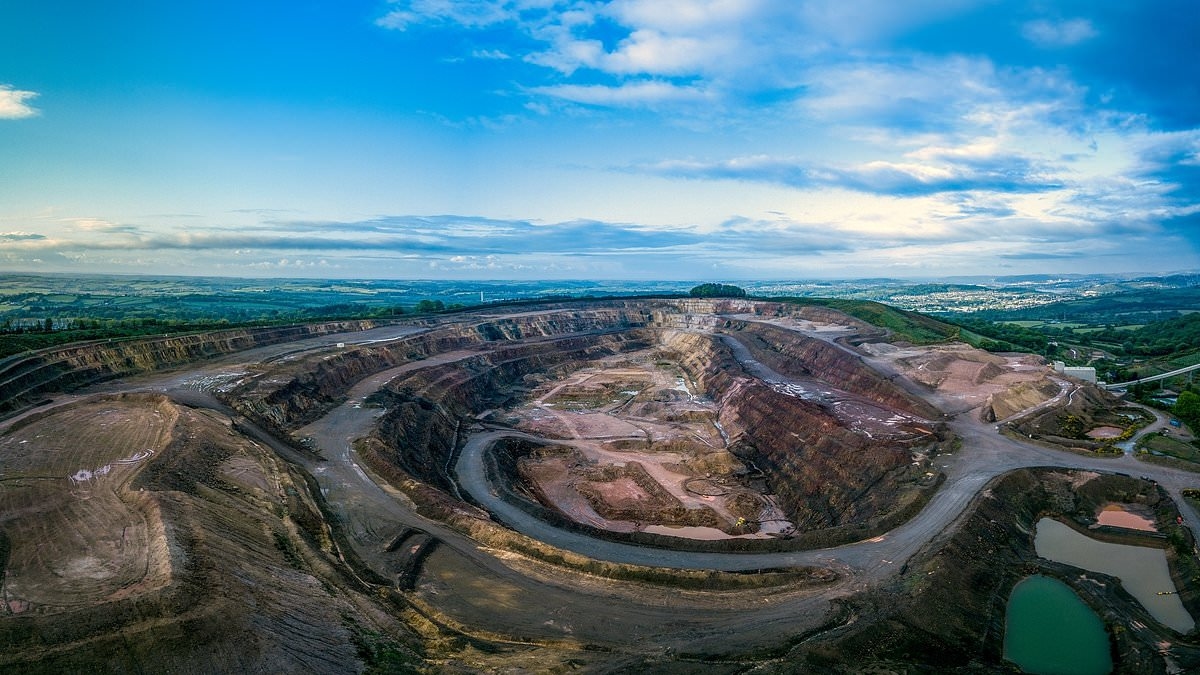 How the future supply of smart phones rests on a single mine in North Carolina...and why this crater in Devon could one day power Britain's war machine
