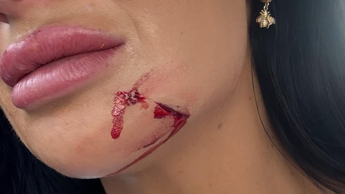 Aleisha was driving the speed limit when she wound down her window to see what another driver was saying to her. Then the unthinkable happened: 'Power pack'