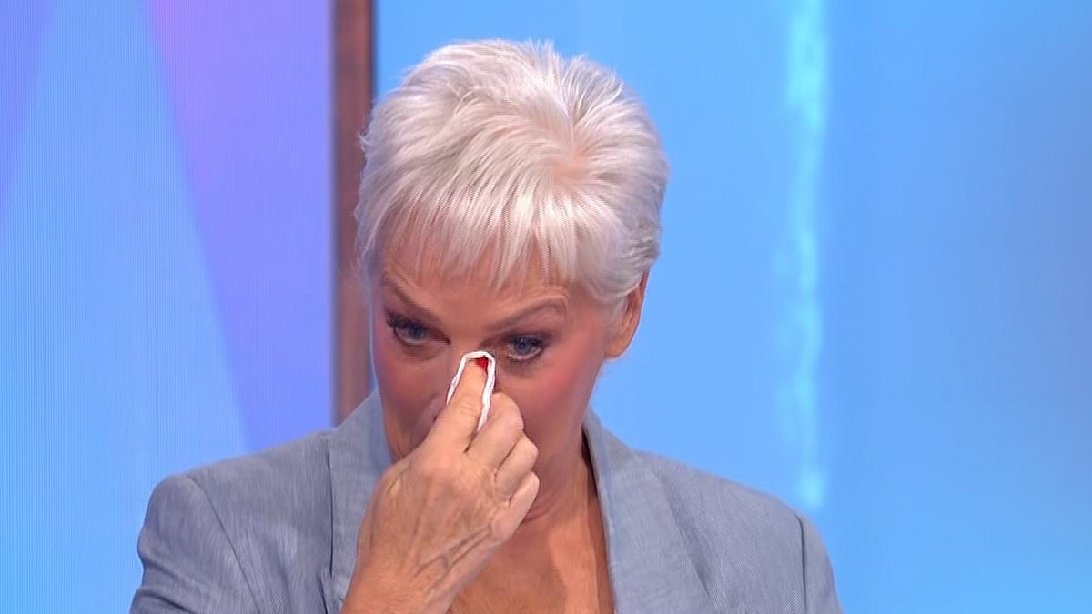 Denise Welch breaks down in tears on Loose Women as she reveals her biggest parenting regret with son Matty Healey - and panel beg her to forgive herself