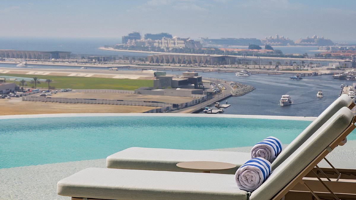 Inside the world's tallest hotel with rooftop infinity pool, 360 observation deck and sky-high lounges - and it's set to open this year