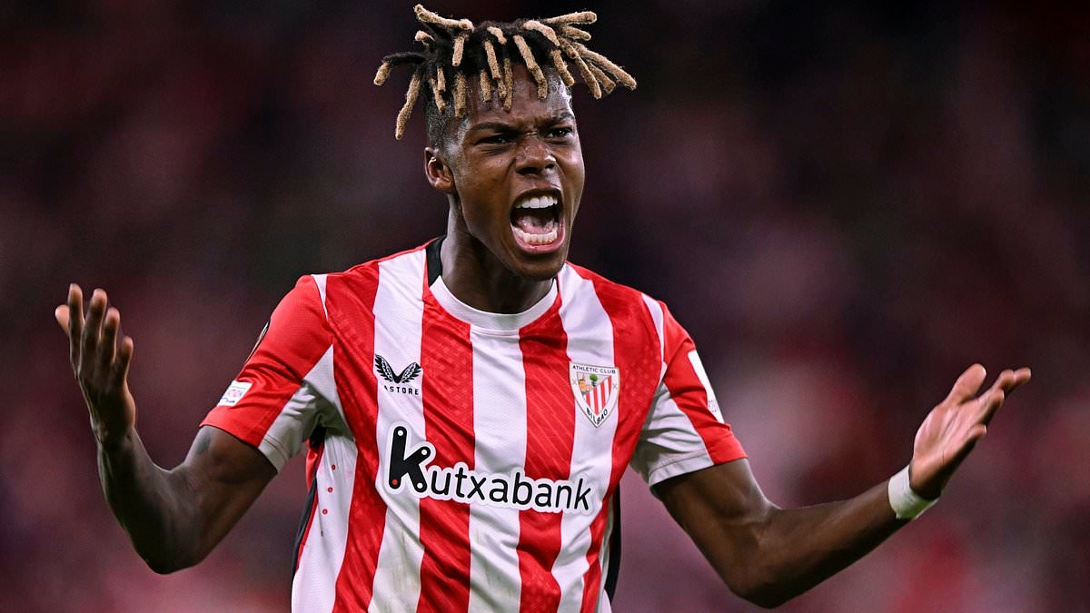 La Liga chief accused of sabotaging Barcelona's move for Nico Williams by disclosing secret information to Athletic Bilbao - before Spanish winger signed shock new deal