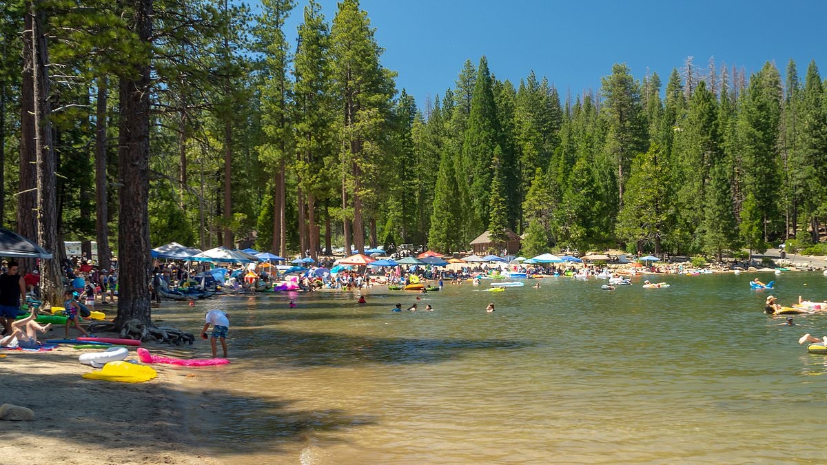 California lakeside oasis is overrun by outsiders