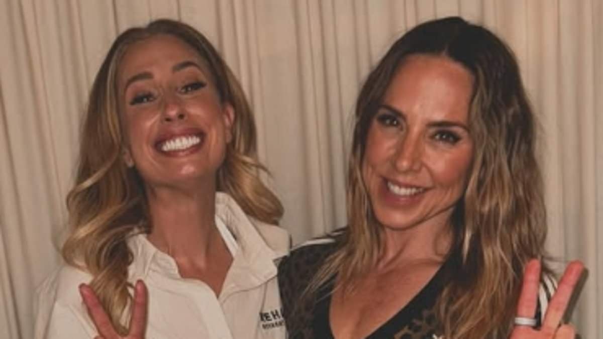 Stacey Solomon gets 'emotional' as she parties with her celebrity friends at REHAB. summer party after it was announced the haircare brand is worth six-figures