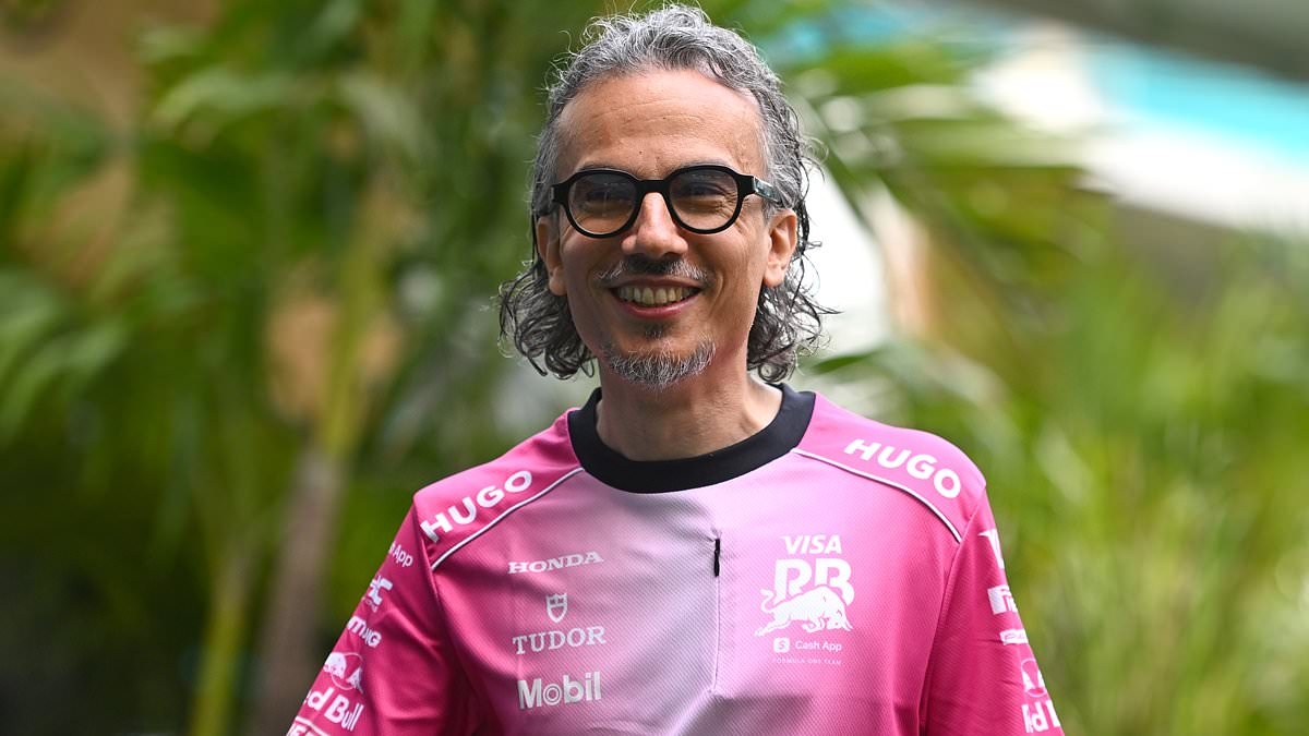 Meet Christian Horner's replacement at Red Bull: Goatee-sporting Laurent Mekies, 48, has a 24-year link with Max Verstappen's dad - and now has the mega-job he never really wanted