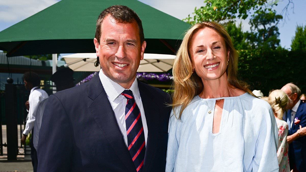 King Charles' nephew Peter Philips continues to welcome NHS girlfriend Harriet Sperling into royal fold at Wimbledon