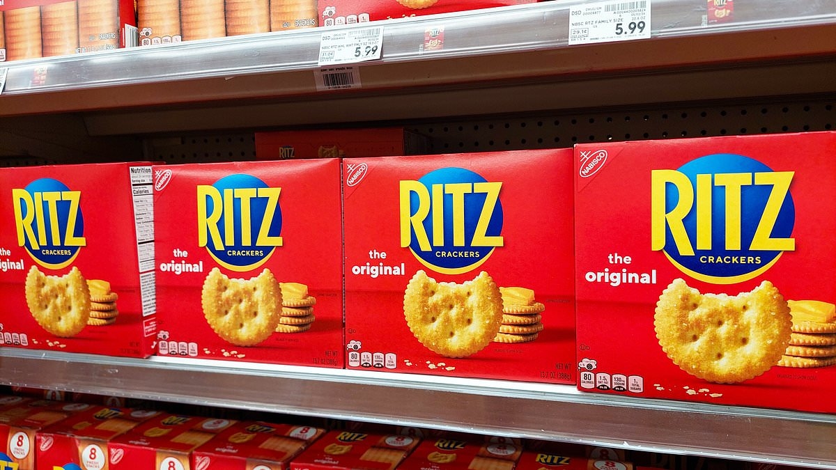 FDA issues urgent recall of Ritz crackers over fatal ingredient