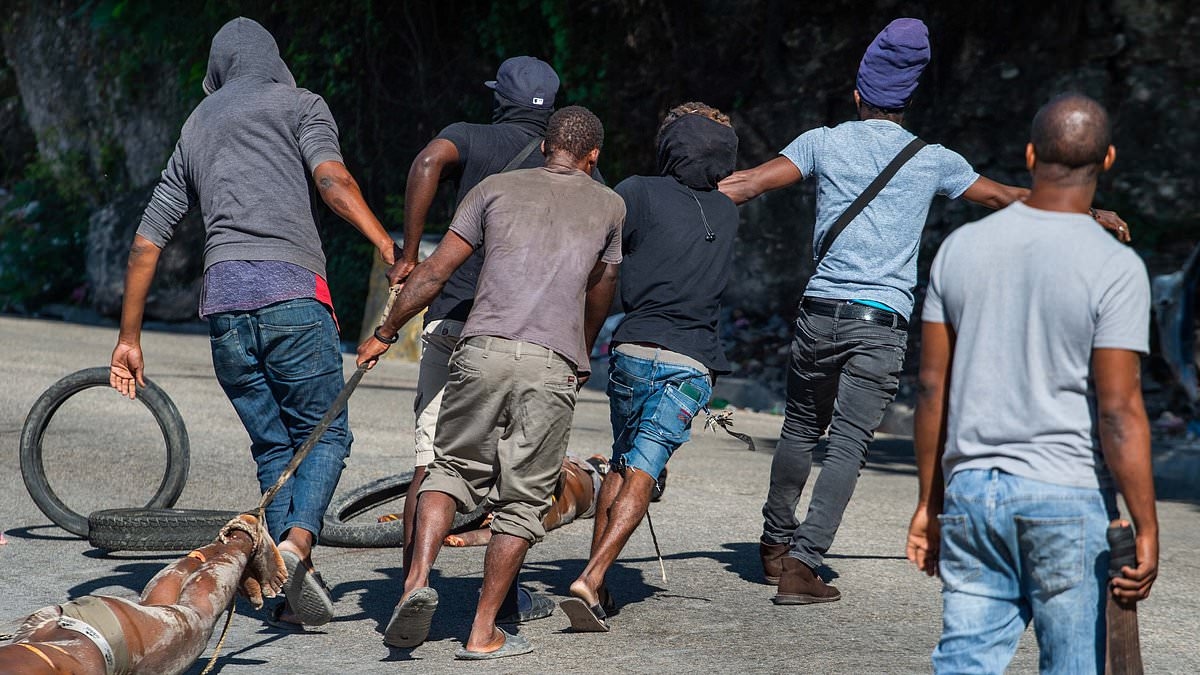 Hell in Haiti: How criminals have turned nation into a warzone that has spiralled into complete collapse, kids are raped or forced to become gang 'soldiers' and locals 'pray we're not next'