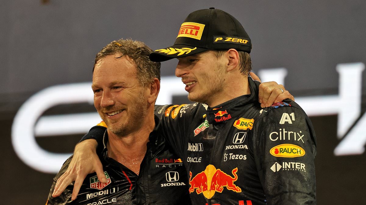 Max Verstappen breaks his silence on Christian Horner's Red Bull sacking with 26-word statement - after spending a decade together at the team