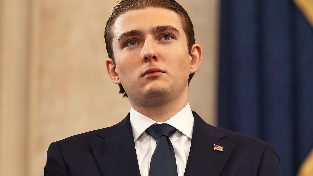 Inside Barron Trump's diet and exercise regime that dad Donald credits for his staggering 6ft7 height