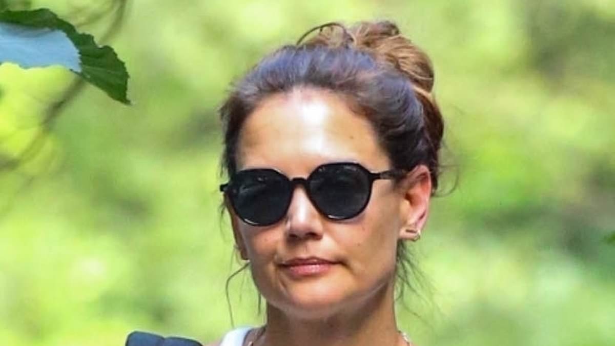 Katie Holmes, 46, twins with mini-me daughter Suri Cruise, 19... after star supported ex Tom Cruise
