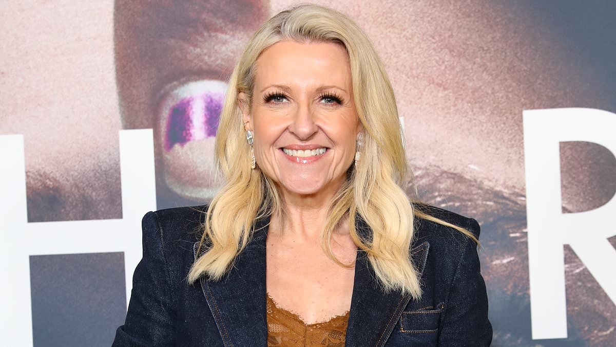 Channel Ten's Angela Bishop left mortified as she is made to read out gross pun live on air: 'I can't believe I said that'