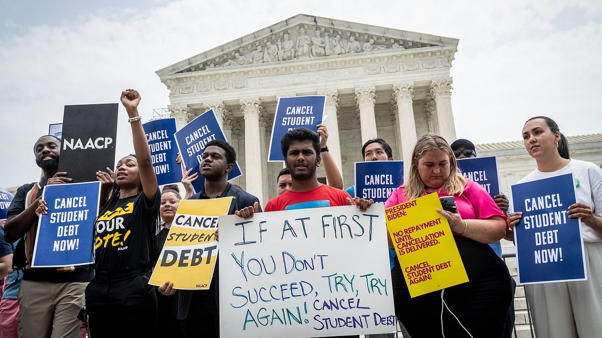 Millions of student loan borrowers to be hit with crippling interest charges as Trump ends Biden-era pause