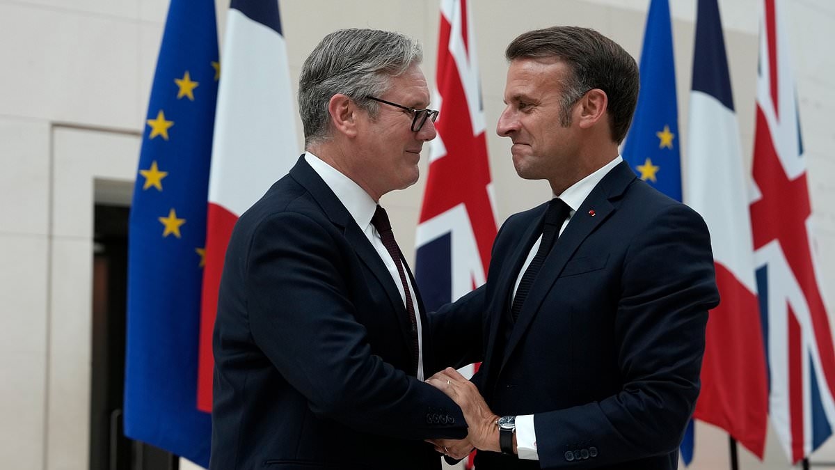 Starmer and Macron race to strike 'one in, one out' Channel migrant deal TODAY… but it would only cover 50 arrivals a week as critics dismiss 'merry go round'
