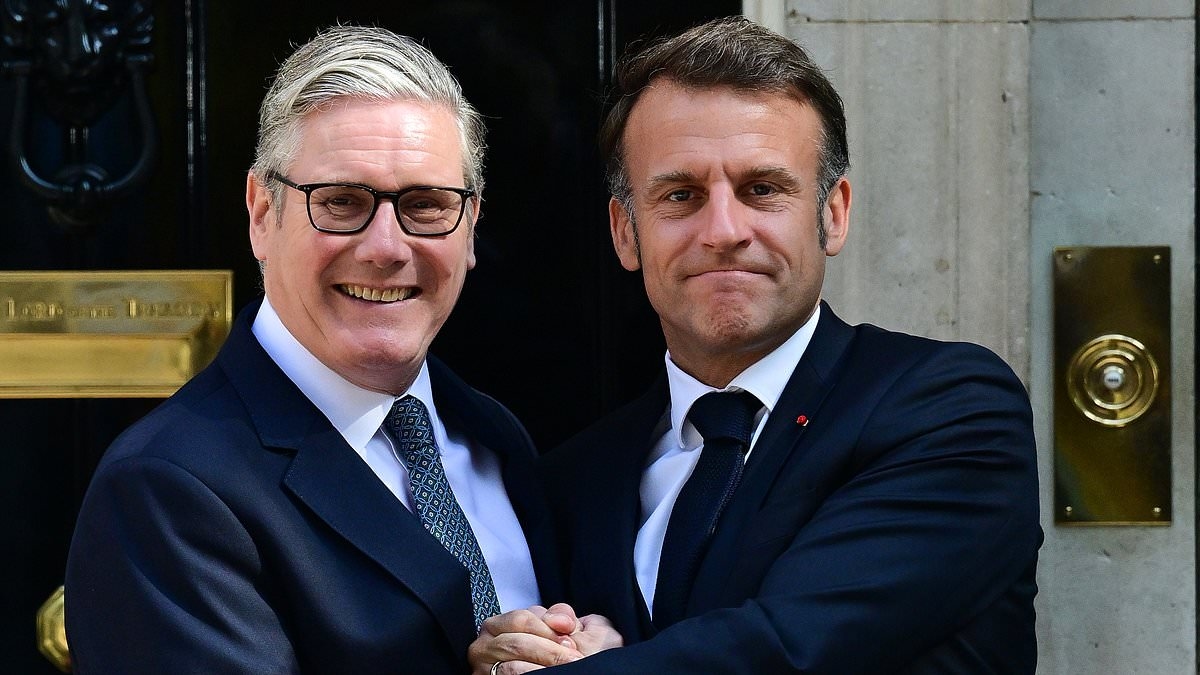 Starmer and Macron race to strike 'one in, one out' Channel migrant deal as MORE boats cross today… but pact would only cover 50 arrivals a week
