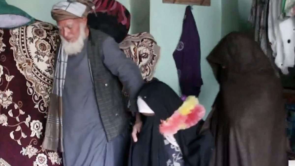 The disturbing world of child brides: Shocking images show girls young enough to be in pre-school who are married off to older men