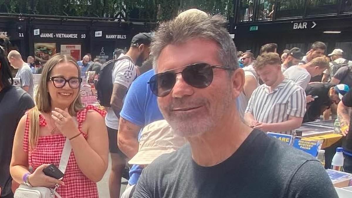 Simon Cowell drops thousands on a rare Pokémon card as he shocks fans with his appearance at trading show